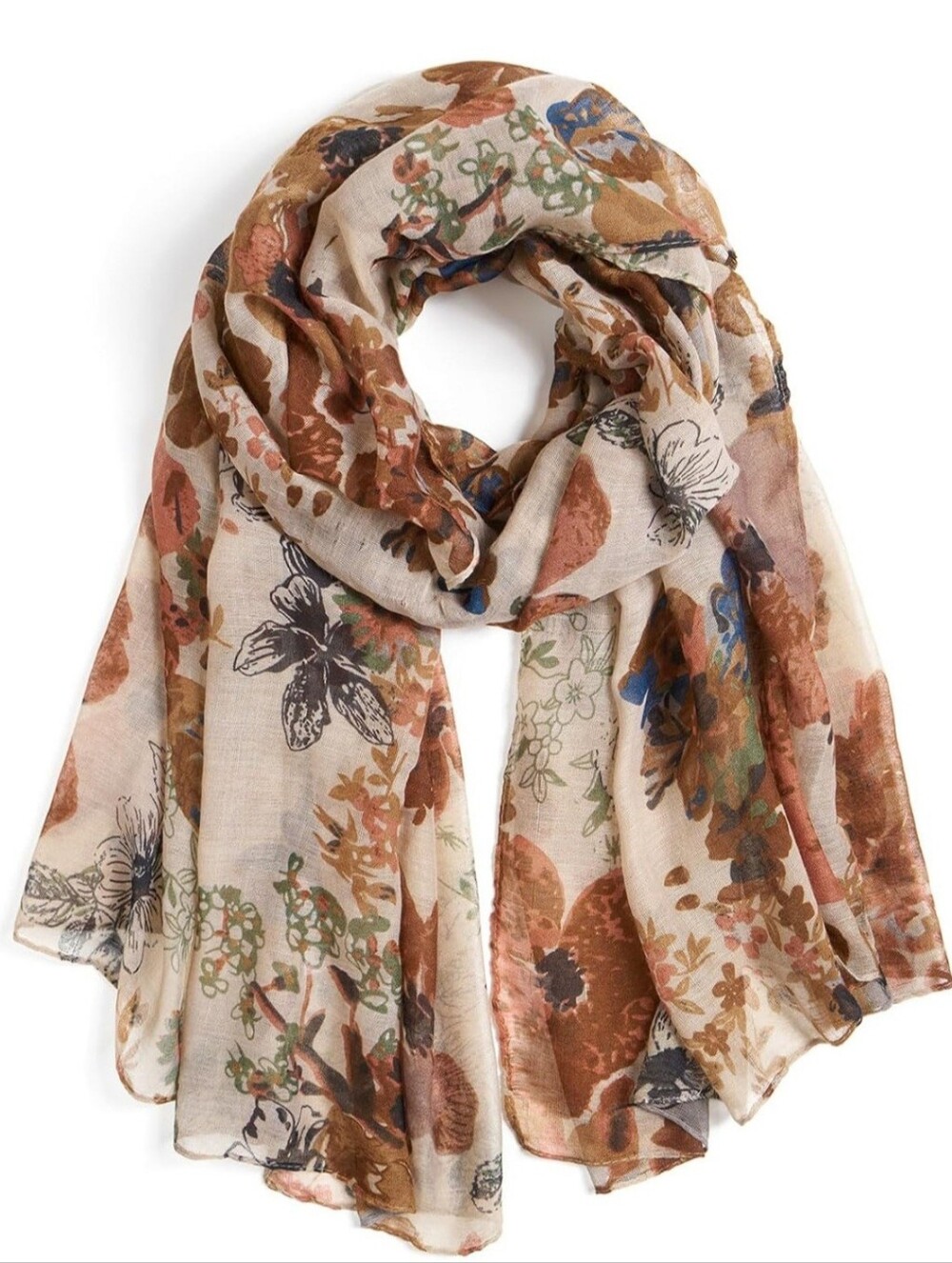 NWOT! Women's floral scarf